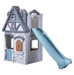 Step2 Enchanting Adventures 2-Story Playhouse & Slide Blue