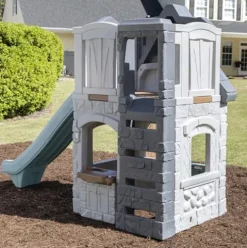 Step2 Enchanting Adventures 2-Story Playhouse & Slide Blue
