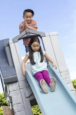 Step2 Enchanting Adventures 2-Story Playhouse & Slide Blue