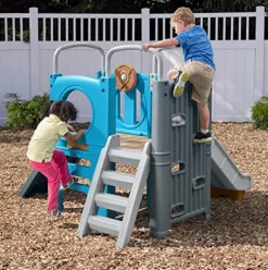 Step2 Scout & Slide Climber Kids Outdoor Playset Multicolor