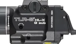 Streamlight TLR-8 HL-X G 1000-Lumen Tactical Flashlight with Green Laser Black