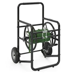 Suncast Professional Portable Hose Reel Cart 200 Foot Black