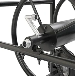 Suncast Professional Portable Hose Reel Cart 200 Foot Black