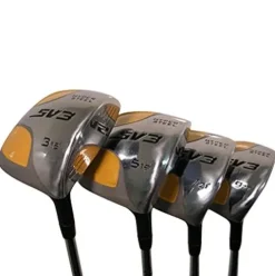 SV3 Yellow Square Fairway Wood Set Golf Clubs Right Handed Senior Flex
