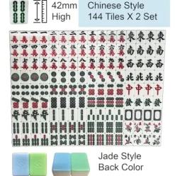 SXTL Automatic Mahjong Table with Tile Shuffling, Converts to Dining Table, White, 42