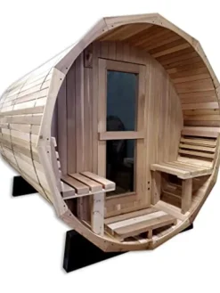 SymbolicSpas Canadian Redwood Cedar Outdoor Sauna
