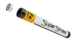 TaylorMade 2018 Spider Interactive Putter SuperStroke Double Bend Left Hand Yellow, White