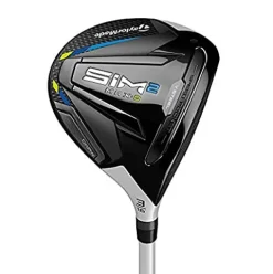 TaylorMade SiM 2 Max Draw Fairway Mens Right Hand Graphite Stiff 3 Wood Black/Light Grey
