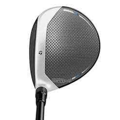TaylorMade SIM Titanium Fairway Left Hand Stiff Flex Black Blue