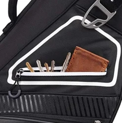 TaylorMade Stand 8.0 Bag Black/White/Charcoal