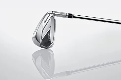 TaylorMade Stealth Iron Set Mens Left-handed Red