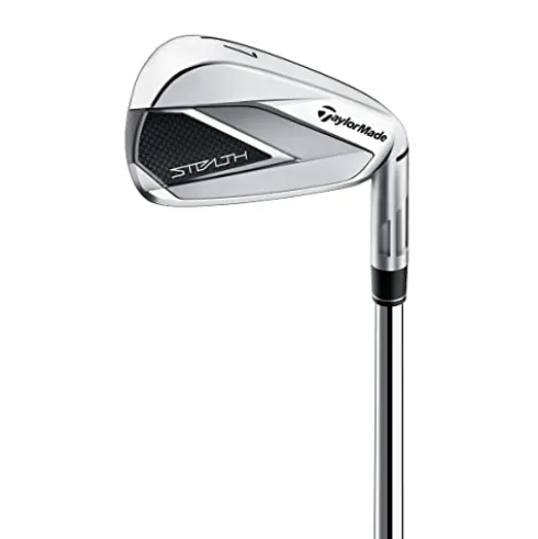 TaylorMade Stealth Iron Set Mens Left-handed Red