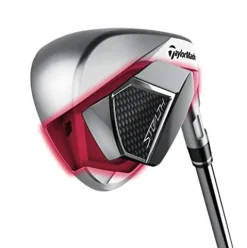 TaylorMade Stealth Iron Set Mens Left-Handed Red
