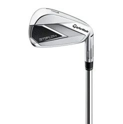 TaylorMade Stealth Iron Set Mens Left-Handed Red