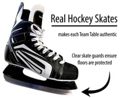 Team Tables Anaheim Hockey Table Black Table Top
