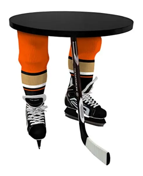 Team Tables Anaheim Hockey Table Black Table Top