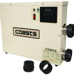 TenRit 18KW ST-18 Water Thermostat Heater for Pool/SPA/Shower/Bath/Pond Beige