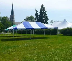 TentandTable 20-Foot x 30-Foot Tent Top Blue