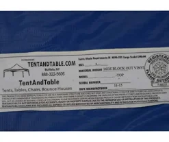 TentandTable 20-Foot x 30-Foot Tent Top Blue