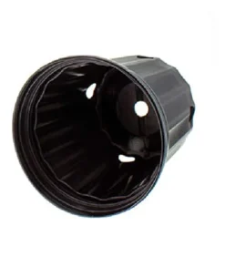 Thaisan7 3 Gallon Nursery Black Plastic Pots for Herbs & Flowers, 10″ Dia. x 9.25″ Tall (Pack of 50)