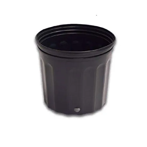 Thaisan7 3 Gallon Nursery Black Plastic Pots 10″ Diameter (50)