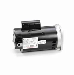 The Pool Supply Shop 1.5 HP Square Flange Full-Rated Pool and Spa Pump Motor Black