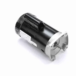 The Pool Supply Shop 1.5 HP Square Flange Full-Rated Pool and Spa Pump Motor Black