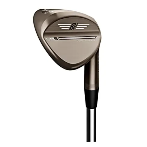 Titleist Men’s SM9 Golf Wedge Brushed Steel