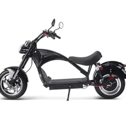 TOXOZERS 2500W Fat Tire Electric Scooter with Seat Black