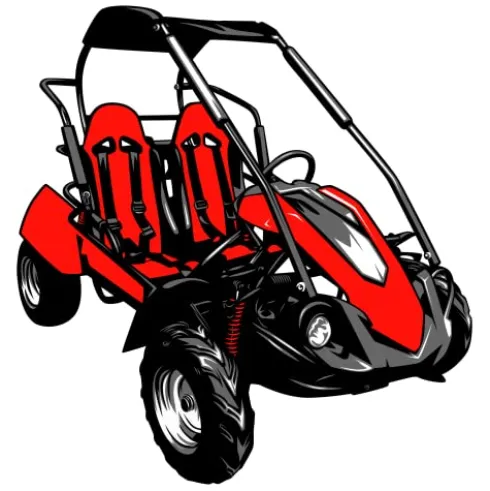 Trailmaster Blazer 200R Youth Go Kart Red