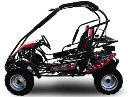 Trailmaster Blazer 200R Youth Go Kart Red