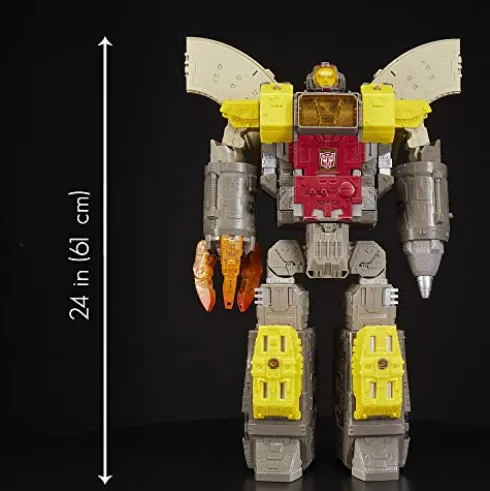 Transformers War for Cybertron Omega Supreme Action Figure Red/White
