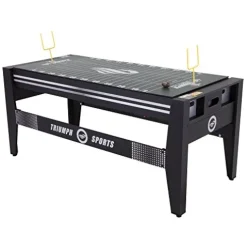 Triumph Sports 72″ 4 in 1 Multi-Game Swivel Table Black