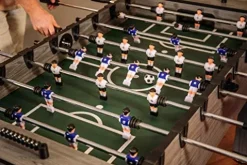 Triumph Sports 56″ Medford Foosball Table Grey Wood Laminate