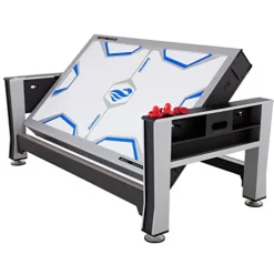 Triumph Sports 3-in-1 7′ Rotating Swivel Multigame Table Black