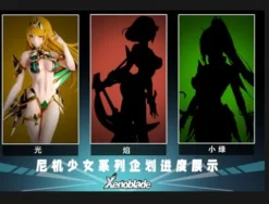 UNIONSKY Xenoblade Mythra 1/6 Scale Resin Figure Green