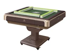 USA MAHJONG TABLE 144Tiles 44mm Folding Automatic Table with Drawers Blue