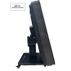 usamahjongtable USA MJ Table 40mm Folding Automatic Mahjong Table with Wheels Drawers Green