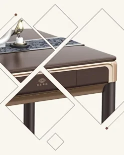 usamjtable American Mahjong Automatic Table/Dining Table with 4 Drawers & Tabletop Cover