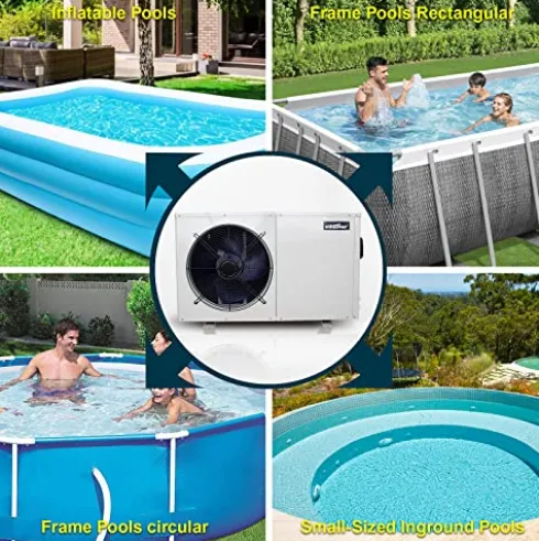 Villastar Pool Heat Pump 30000 BTU/hr White