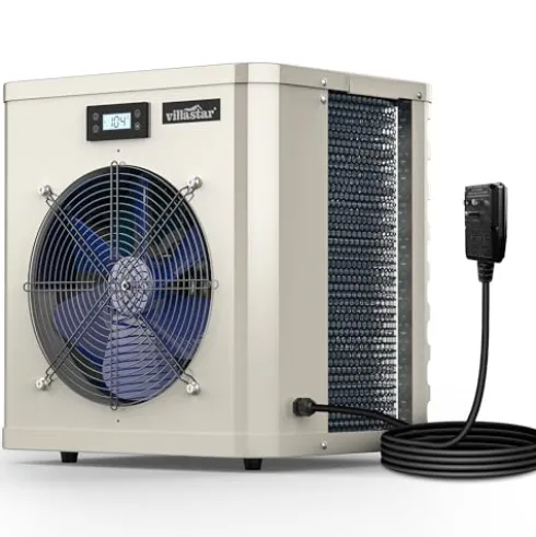 Villastar Pool Heater 16000 BTU/hr Electric Above Ground & Inground Pools