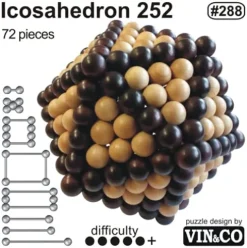 Vinco Icosahedron 252 Puzzle