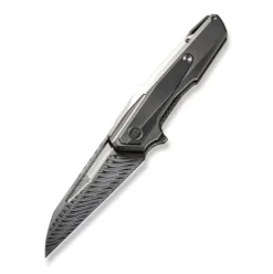 WE Maciej Torbé WE23012B-DS1 Polished Bead Blasted Titanium Handle with Gray Inlay Black