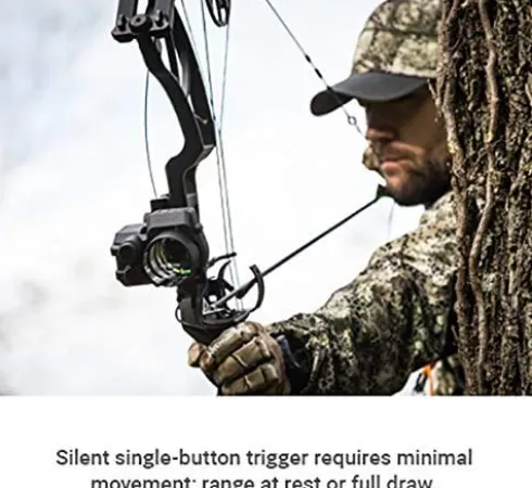 Wearable4U Garmin Xero A1 Left-Handed Auto-ranging Digital Bow Sight with Lens Cleaning Pen Bundle