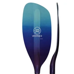 Werner Strike Fiberglass Whitewater Kayak Paddle Gradient Galaxy