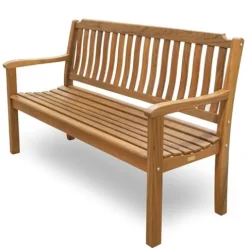 Whitecap Teak 60064 Teak Garden Bench 5′