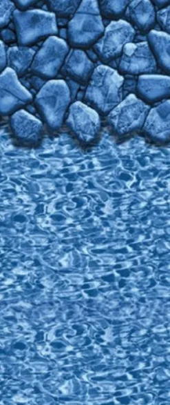 Wilbar Above-Ground Swimming Pool 52-Inch Resin Steel with Smartline Liner & Skimmer Meadows Reprieve
