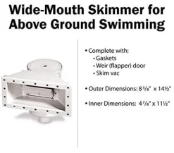Wilbar 24-Foot Round Fallston Above-Ground Swimming Pool Swirl Bottom