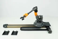 wlkata Sliding Rail Set Mirobot Education Industrial Robot Arm Black