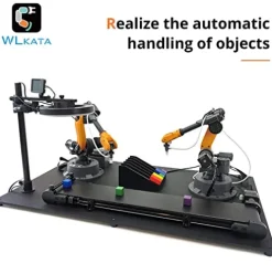 wlkata Vision Set for Mirobot 6DoF Mini Industrial Robotic Arm Black